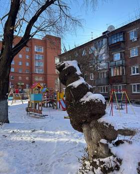 Студия квартира, вторичка, 17м2, 1/4 этаж