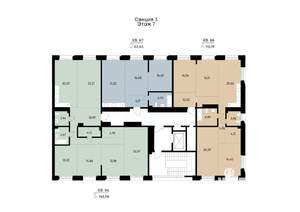 4-к квартира, вторичка, 116м2, 7/9 этаж