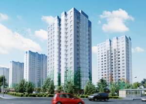 2-к квартира, вторичка, 74м2, 9/18 этаж