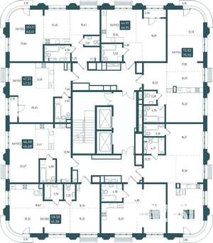 1-к квартира, вторичка, 45м2, 8/20 этаж