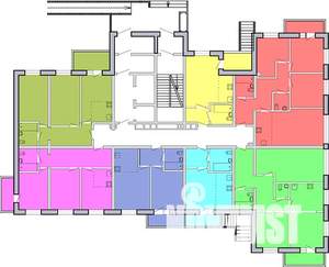 2-к квартира, вторичка, 56м2, 1/13 этаж