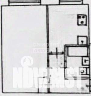 1-к квартира, вторичка, 31м2, 1/5 этаж