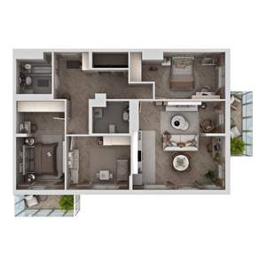 3-к квартира, вторичка, 105м2, 18/19 этаж