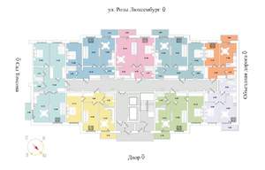 2-к квартира, строящийся дом, 60м2, 5/16 этаж