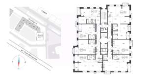 4-к квартира, вторичка, 107м2, 10/19 этаж