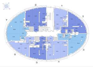 3-к квартира, вторичка, 92м2, 2/8 этаж