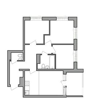 4-к квартира, вторичка, 63м2, 11/13 этаж