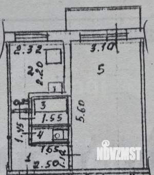 1-к квартира, вторичка, 31м2, 2/5 этаж