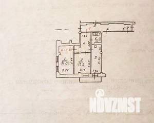 2-к квартира, вторичка, 54м2, 3/14 этаж