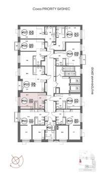 Студия квартира, вторичка, 24м2, 11/19 этаж