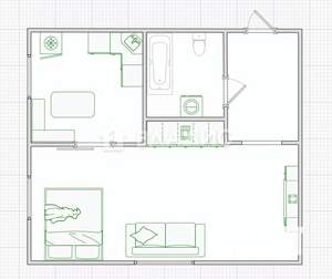 1-к квартира, вторичка, 31м2, 5/5 этаж