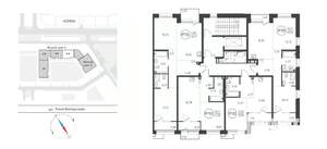2-к квартира, вторичка, 68м2, 6/10 этаж