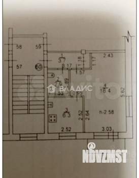 1-к квартира, вторичка, 32м2, 5/5 этаж