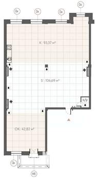 3-к квартира, строящийся дом, 243м2, 2/8 этаж