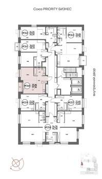 1-к квартира, строящийся дом, 37м2, 15/19 этаж