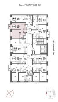 1-к квартира, строящийся дом, 38м2, 13/19 этаж