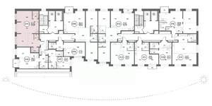 2-к квартира, строящийся дом, 63м2, 5/19 этаж