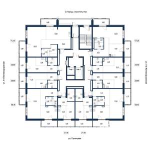 2-к квартира, вторичка, 58м2, 3/18 этаж