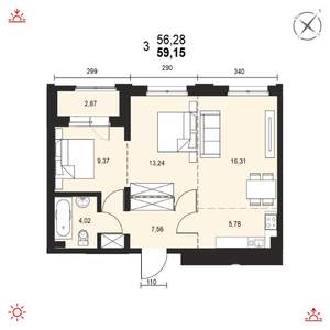 Фото квартиры на продажу (1)