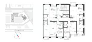 2-к квартира, вторичка, 68м2, 9/10 этаж