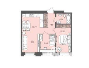 3-к квартира, вторичка, 60м2, 6/12 этаж