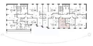 1-к квартира, строящийся дом, 32м2, 3/19 этаж