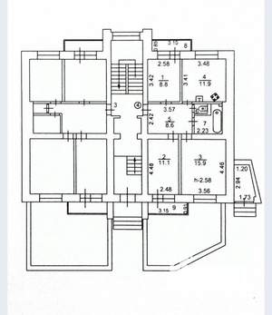 3-к квартира, вторичка, 64м2, 2/6 этаж