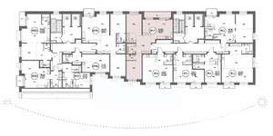 3-к квартира, строящийся дом, 88м2, 9/19 этаж