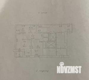 1-к квартира, вторичка, 46м2, 9/16 этаж