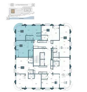 2-к квартира, вторичка, 63м2, 10/20 этаж