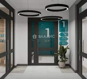 2-к квартира, сданный дом, 45м2, 1/12 этаж