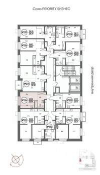 Студия квартира, вторичка, 24м2, 12/19 этаж