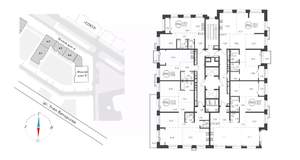 1-к квартира, вторичка, 44м2, 11/19 этаж
