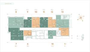 2-к квартира, вторичка, 81м2, 3/16 этаж