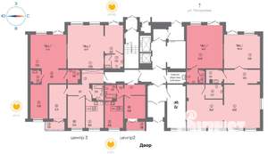 1-к квартира, вторичка, 42м2, 1/16 этаж