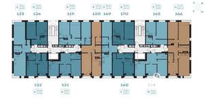 2-к квартира, вторичка, 52м2, 2/8 этаж