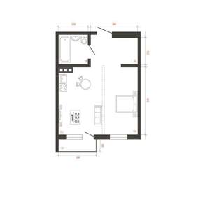 1-к квартира, вторичка, 41м2, 9/10 этаж