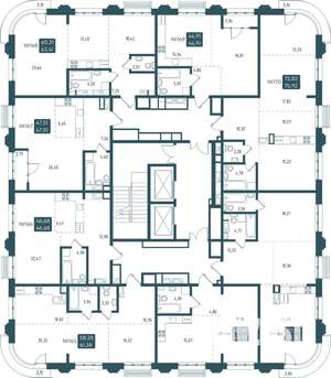 1-к квартира, вторичка, 47м2, 5/20 этаж