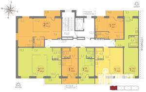 1-к квартира, вторичка, 30м2, 11/12 этаж