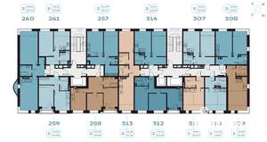 2-к квартира, вторичка, 43м2, 5/8 этаж