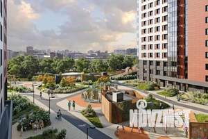 1-к квартира, строящийся дом, 32м2, 13/18 этаж