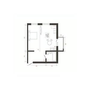 1-к квартира, вторичка, 42м2, 7/10 этаж