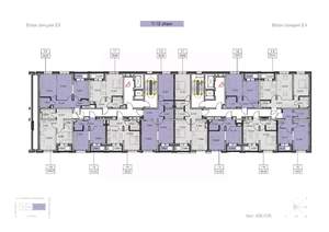 2-к квартира, вторичка, 60м2, 12/13 этаж