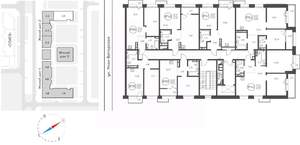 1-к квартира, вторичка, 42м2, 7/10 этаж