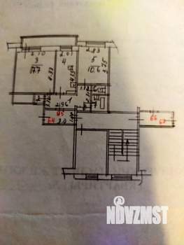 2-к квартира, вторичка, 48м2, 9/9 этаж