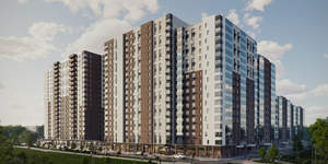 1-к квартира, вторичка, 44м2, 17/19 этаж