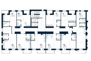 3-к квартира, строящийся дом, 80м2, 7/18 этаж