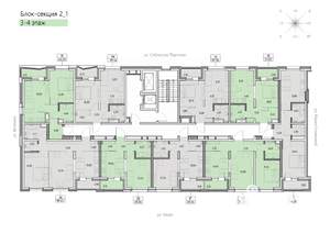1-к квартира, вторичка, 44м2, 3/13 этаж