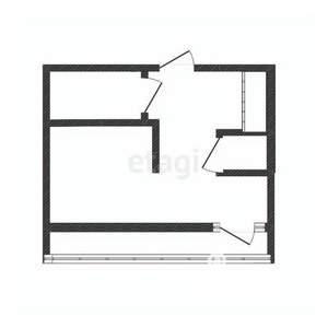 1-к квартира, вторичка, 39м2, 15/19 этаж