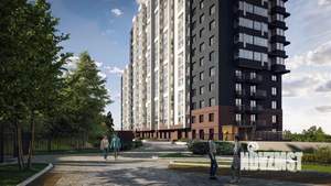 1-к квартира, строящийся дом, 50м2, 4/19 этаж